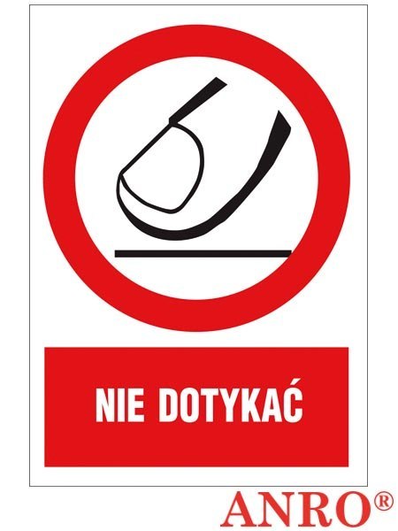ZNAK BEZPIECZEŃSTWA ANRO