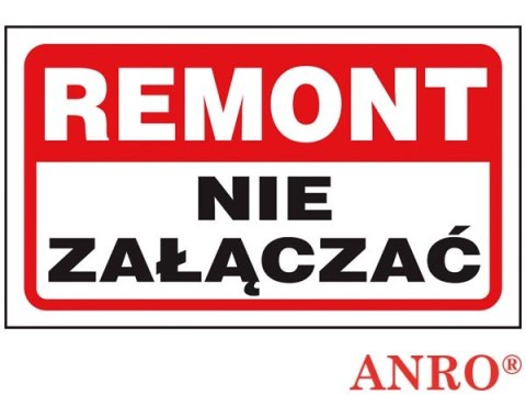 ZNAK BEZPIECZEŃSTWA ANRO