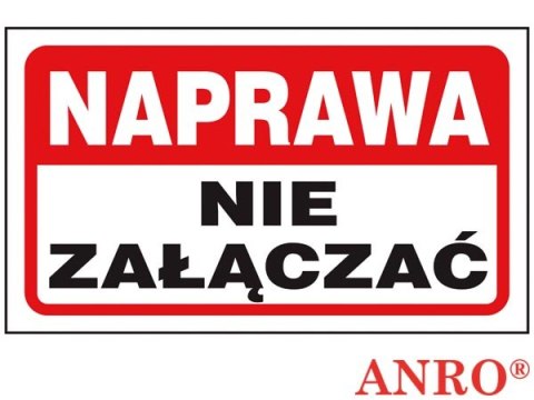 ZNAK BEZPIECZEŃSTWA ANRO