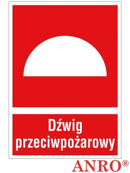 ZNAK BEZPIECZEŃSTWA ANRO