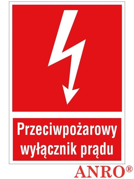 ZNAK BEZPIECZEŃSTWA ANRO