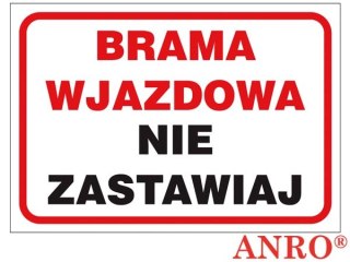 ZNAK BEZPIECZEŃSTWA ANRO