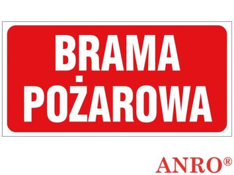 ZNAK BEZPIECZEŃSTWA ANRO