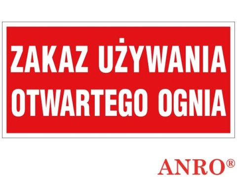 ZNAK BEZPIECZEŃSTWA ANRO