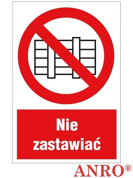 ZNAK BEZPIECZEŃSTWA ANRO