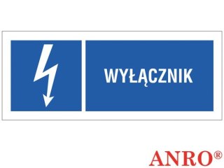ZNAK BEZPIECZEŃSTWA ANRO