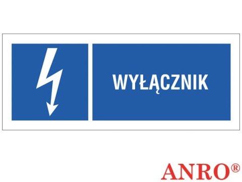 ZNAK BEZPIECZEŃSTWA ANRO