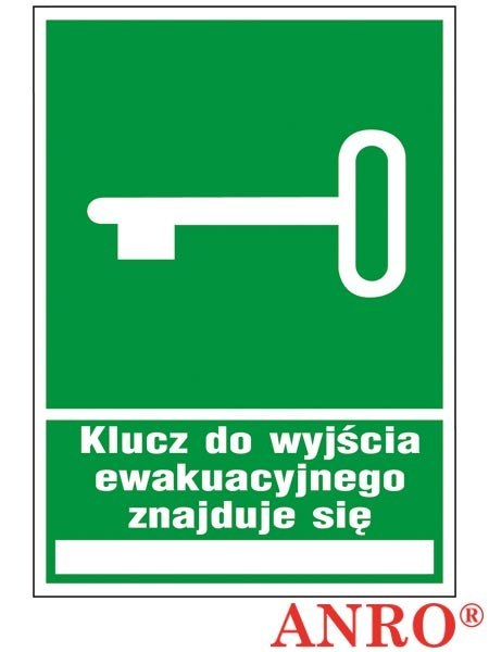 ZNAK BEZPIECZEŃSTWA ANRO
