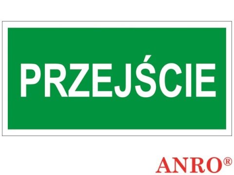 ZNAK BEZPIECZEŃSTWA ANRO