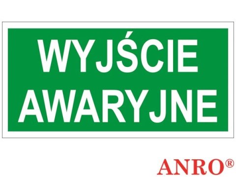 ZNAK BEZPIECZEŃSTWA ANRO