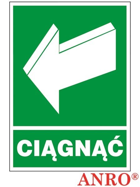 ZNAK BEZPIECZEŃSTWA ANRO
