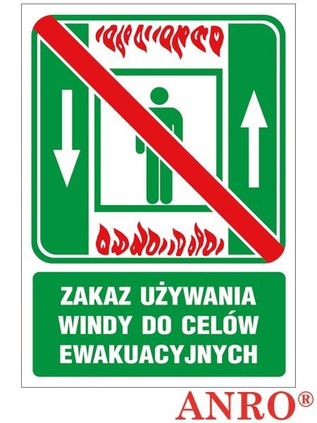 ZNAK BEZPIECZEŃSTWA ANRO