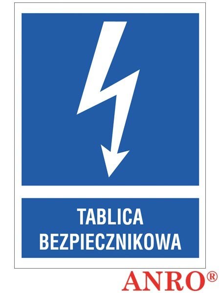 ZNAK BEZPIECZEŃSTWA ANRO