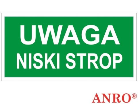 ZNAK BEZPIECZEŃSTWA ANRO