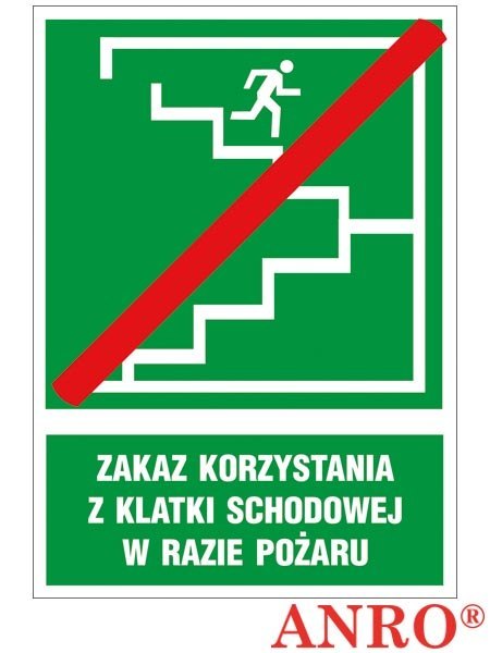 ZNAK BEZPIECZEŃSTWA ANRO