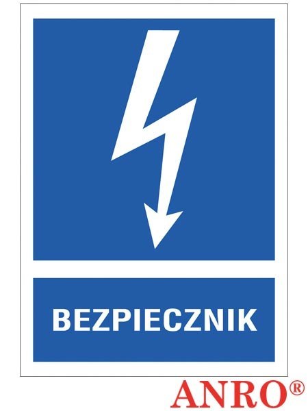 ZNAK BEZPIECZEŃSTWA ANRO