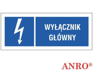 ZNAK BEZPIECZEŃSTWA ANRO