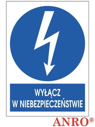 ZNAK BEZPIECZEŃSTWA ANRO