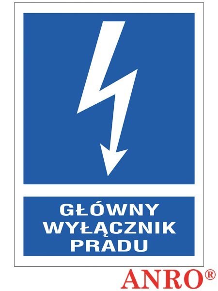 ZNAK BEZPIECZEŃSTWA ANRO