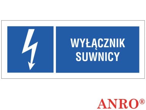 ZNAK BEZPIECZEŃSTWA ANRO