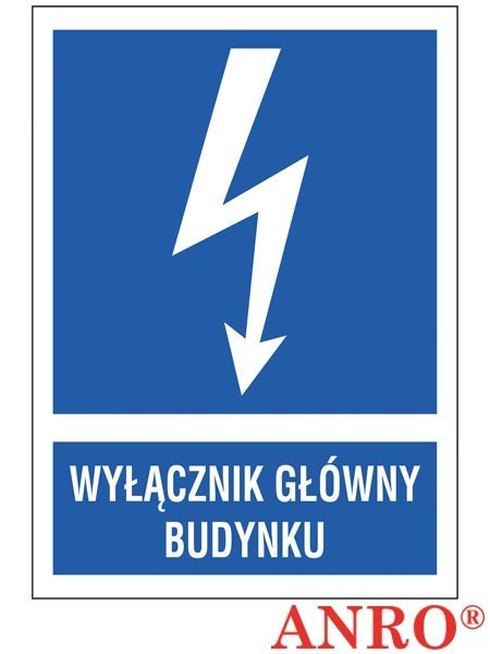 ZNAK BEZPIECZEŃSTWA ANRO