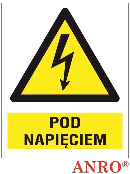 ZNAK BEZPIECZEŃSTWA ANRO