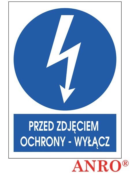 ZNAK BEZPIECZEŃSTWA ANRO