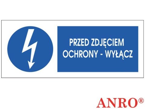 ZNAK BEZPIECZEŃSTWA ANRO