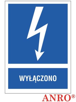 ZNAK BEZPIECZEŃSTWA ANRO