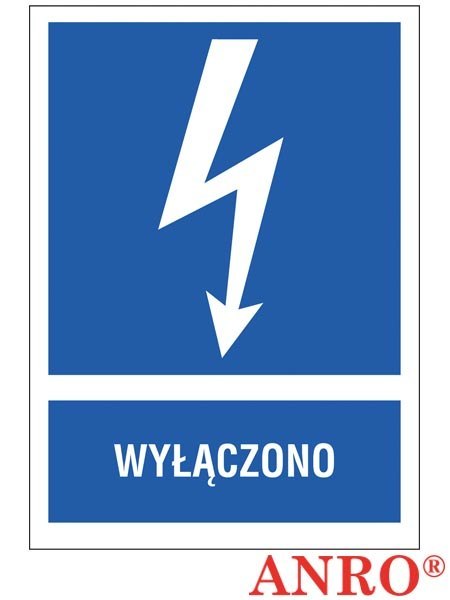 ZNAK BEZPIECZEŃSTWA ANRO