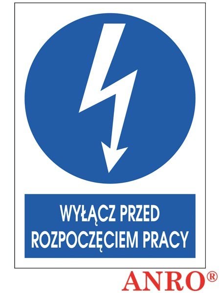 ZNAK BEZPIECZEŃSTWA ANRO