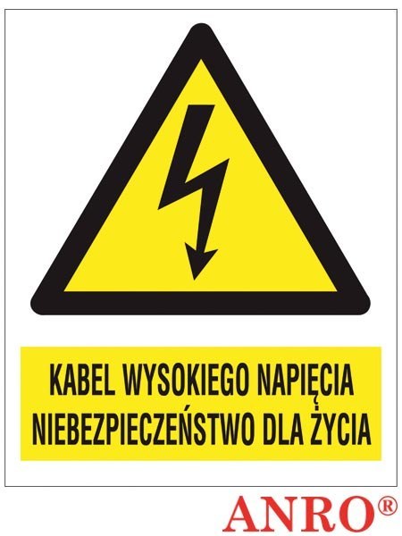 ZNAK BEZPIECZEŃSTWA ANRO