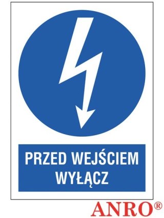 ZNAK BEZPIECZEŃSTWA ANRO