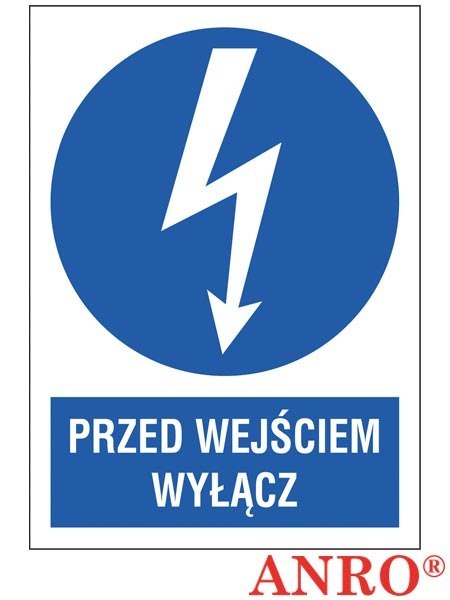 ZNAK BEZPIECZEŃSTWA ANRO
