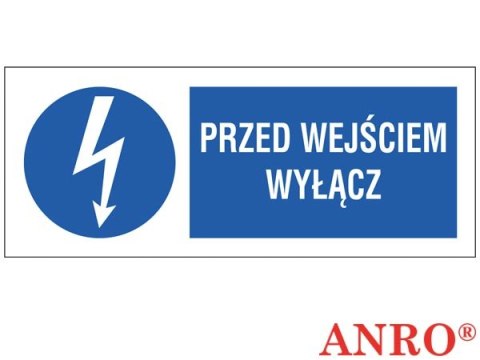 ZNAK BEZPIECZEŃSTWA ANRO