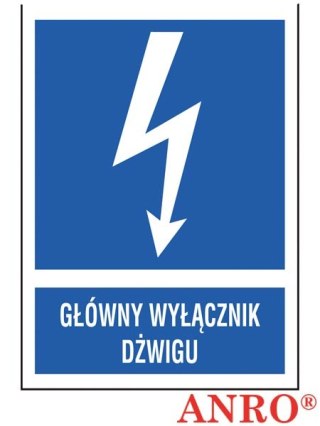 ZNAK BEZPIECZEŃSTWA ANRO
