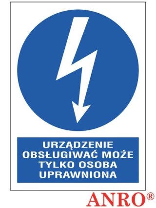 ZNAK BEZPIECZEŃSTWA ANRO