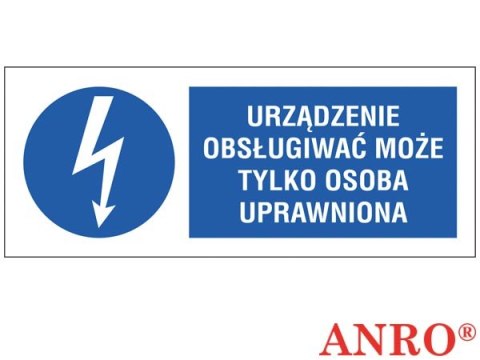 ZNAK BEZPIECZEŃSTWA ANRO