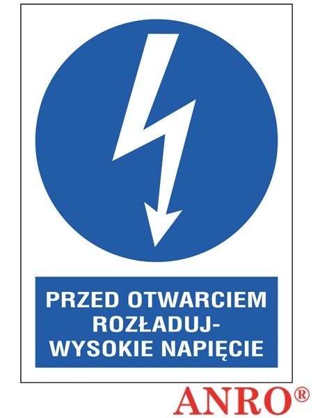 ZNAK BEZPIECZEŃSTWA ANRO
