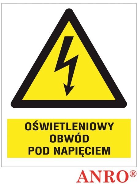 ZNAK BEZPIECZEŃSTWA ANRO