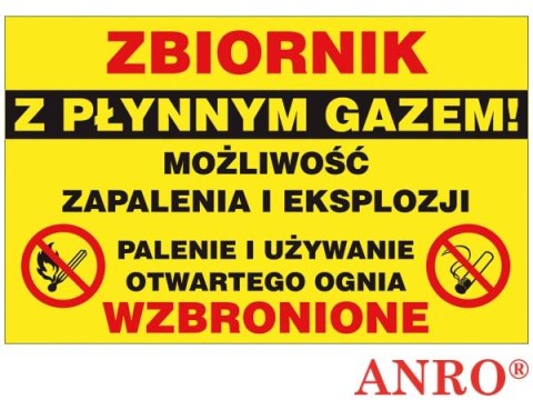 ZNAK BEZPIECZEŃSTWA ANRO