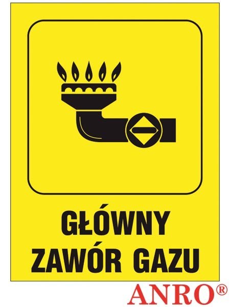 ZNAK BEZPIECZEŃSTWA ANRO