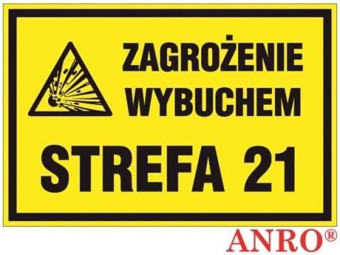 ZNAK BEZPIECZEŃSTWA ANRO