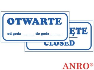 ZNAK BEZPIECZEŃSTWA ANRO