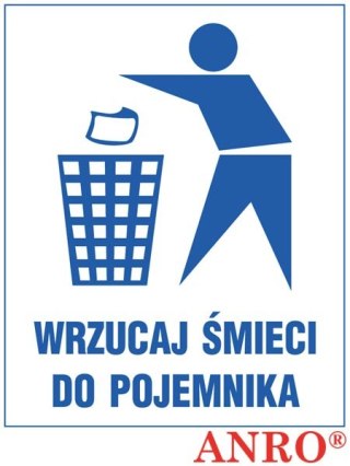 ZNAK BEZPIECZEŃSTWA ANRO