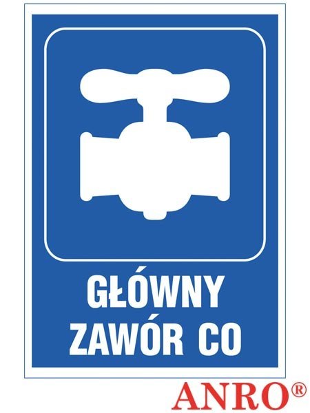 ZNAK BEZPIECZEŃSTWA ANRO