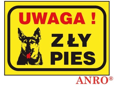 ZNAK BEZPIECZEŃSTWA ANRO
