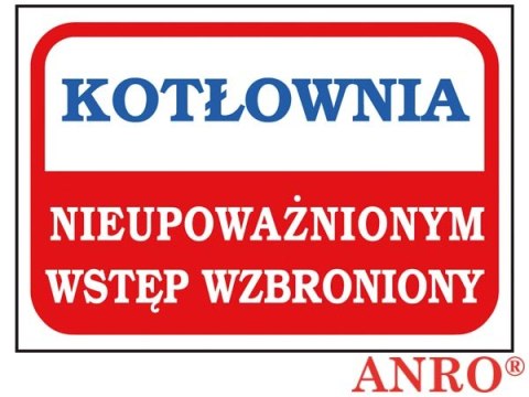 ZNAK BEZPIECZEŃSTWA ANRO