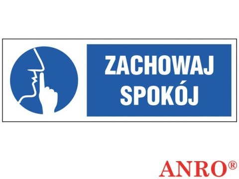 ZNAK BEZPIECZEŃSTWA ANRO