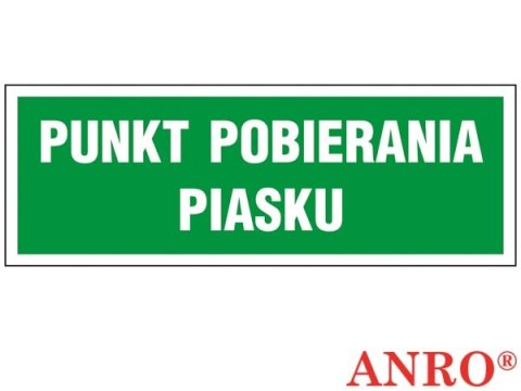 ZNAK BEZPIECZEŃSTWA ANRO
